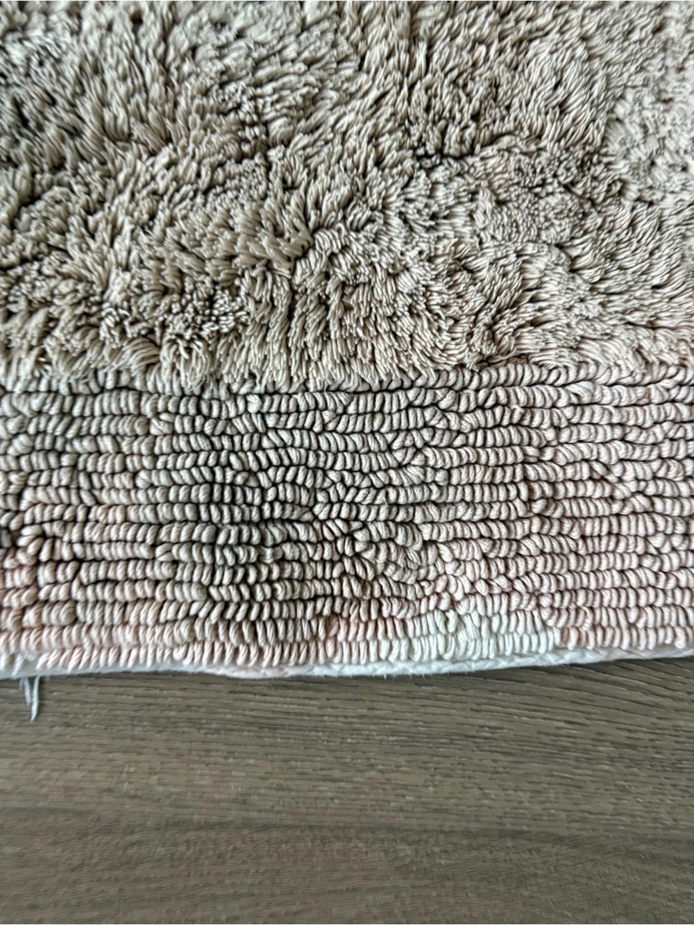 Plush Kids Bath Rug - Beige